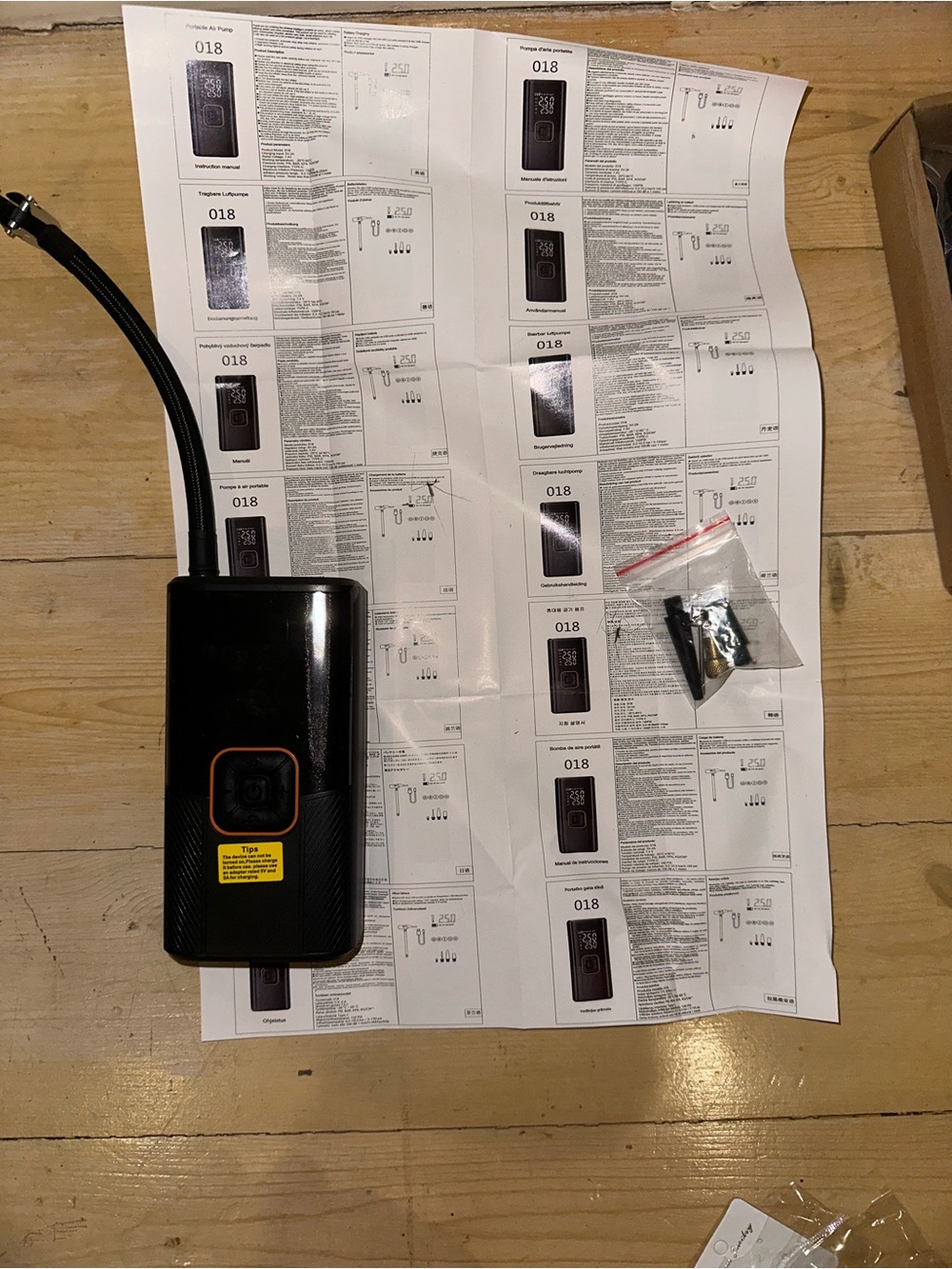 Portable Electric Air Pump 018